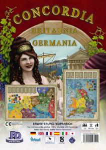 Concordia: Britannia/Germania package - board and rules