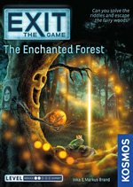 Cover from EXIT: The Enchanted Forest -a magical woodland scene