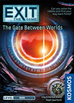 Cover of EXIT: The Gate Between Worlds, with a view of another world through the gate