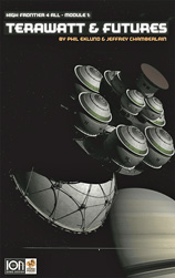 Cover of High Frontier 4 All module 1: the massive engines of a spacecraft orbiting Jupiter