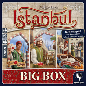 Cover of Istanbul Big Box - a variety of merchants in the bazaar