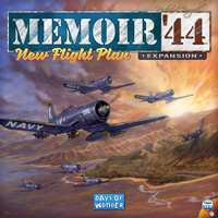 Cover of Memoir '44: New Flight Plan - a flight of Corsairs scream into the attack
