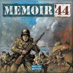 Memoir '44 box - US troops storming ashore on D-Day