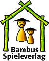 Bambus logo - two pawns under a bamboo roof
