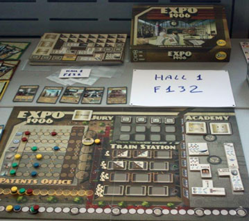 Photo of the promotional display of Expo 1906 at Spiel '15