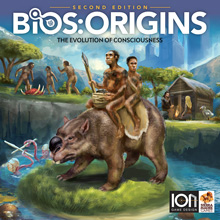 Cover of Bios: Origins - early humans with contemporary flora and fauna