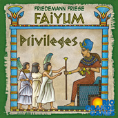Cover of Faiyum: Privileges - a drawing in the style of Ancient Egypt