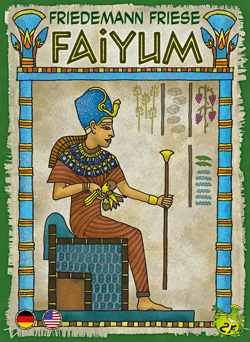Faiyum cover: the Pharoah Amenemhet III commands the development of Faiyum