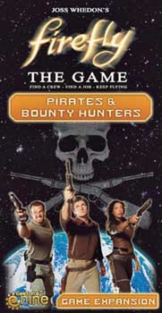 Cover art from Firefly: the Game - Pirates and Bounty Hunters expansion