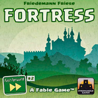 Cover of Fortress: a mediaeval castle in silhouette