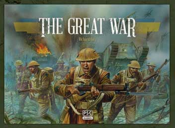 The Great War cover - British Tommies advance hrough barbed wire