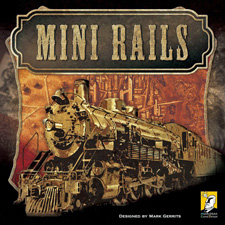 Cover of Mini Rails: a classic American steam locomotive