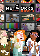 Cover of The Networks: Executives - executives in front of a bank of TV screens
