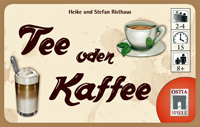 Cover of Tea or Coffee: a cup of tea and a glass of coffee topped with whipped cream