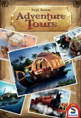 Cover art from Adventure Tours - postcards from exotic locations