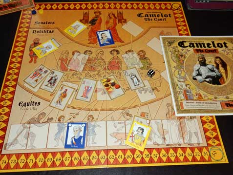 The display of Camelot - the Court at the 2015 UK Games Expo