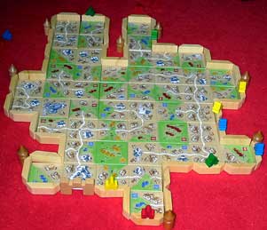 Carcassone - die Stadt: a completed game