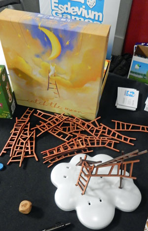 Display of Catch the Moon at the UK Games Expo