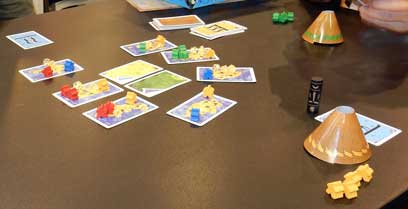 Playing Costa Ruana at Spiel