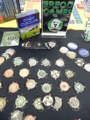 Crop Circles on display, showing off the designs 