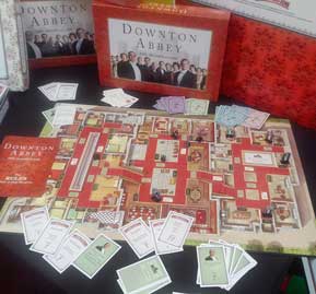 Photo of "Downton Abbey the board game" on display at the 2014 Toy Fair