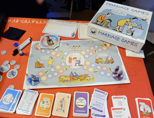 Marriage Games on show at the UK Games Expo