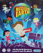 The cover of "Mission Earth"