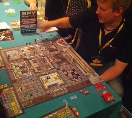 Demonstrating SPY or Die Trying at the UK Games Expo