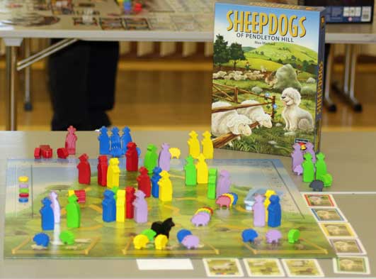 Sheepdogs of Pendleton Hill on display at Spiel