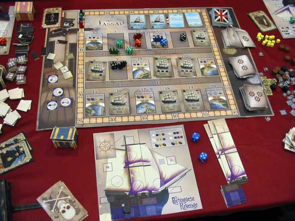 Spiel '11: Pirates of Nassau in play